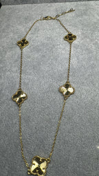 Golden Clover Necklace
