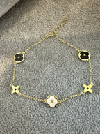 Black And White Lulu Bracelet
