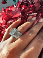 Square Baguette Stone Ring