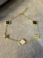 Black And White Lulu Bracelet