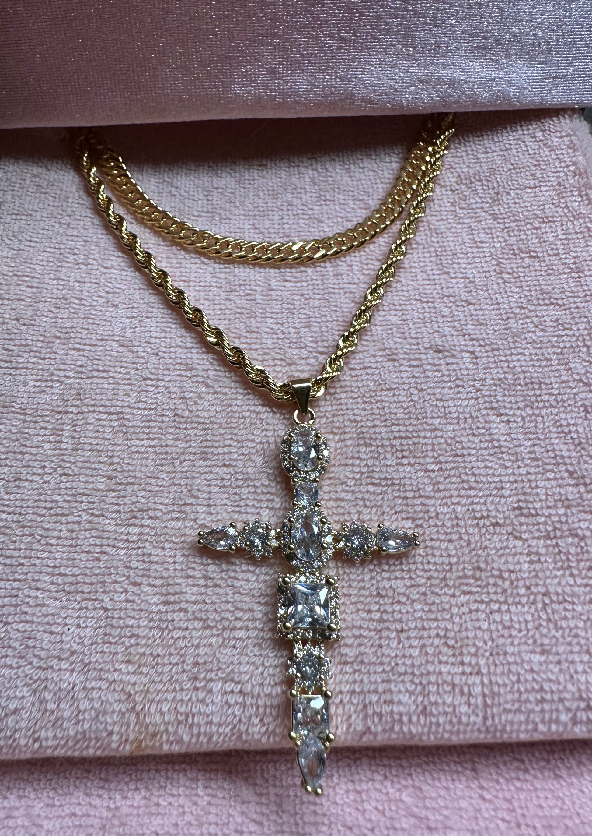 Cross Rope Set Chain