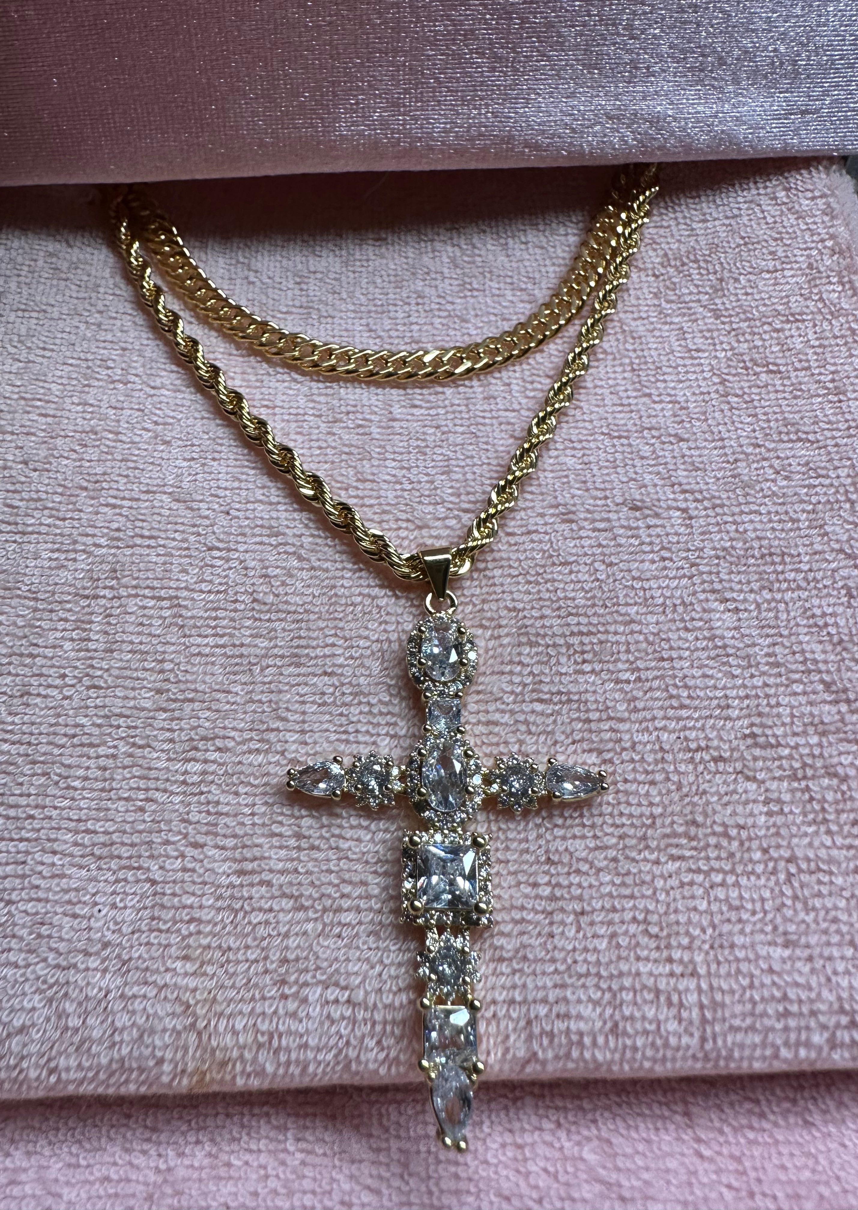 Cross Rope Set Chain