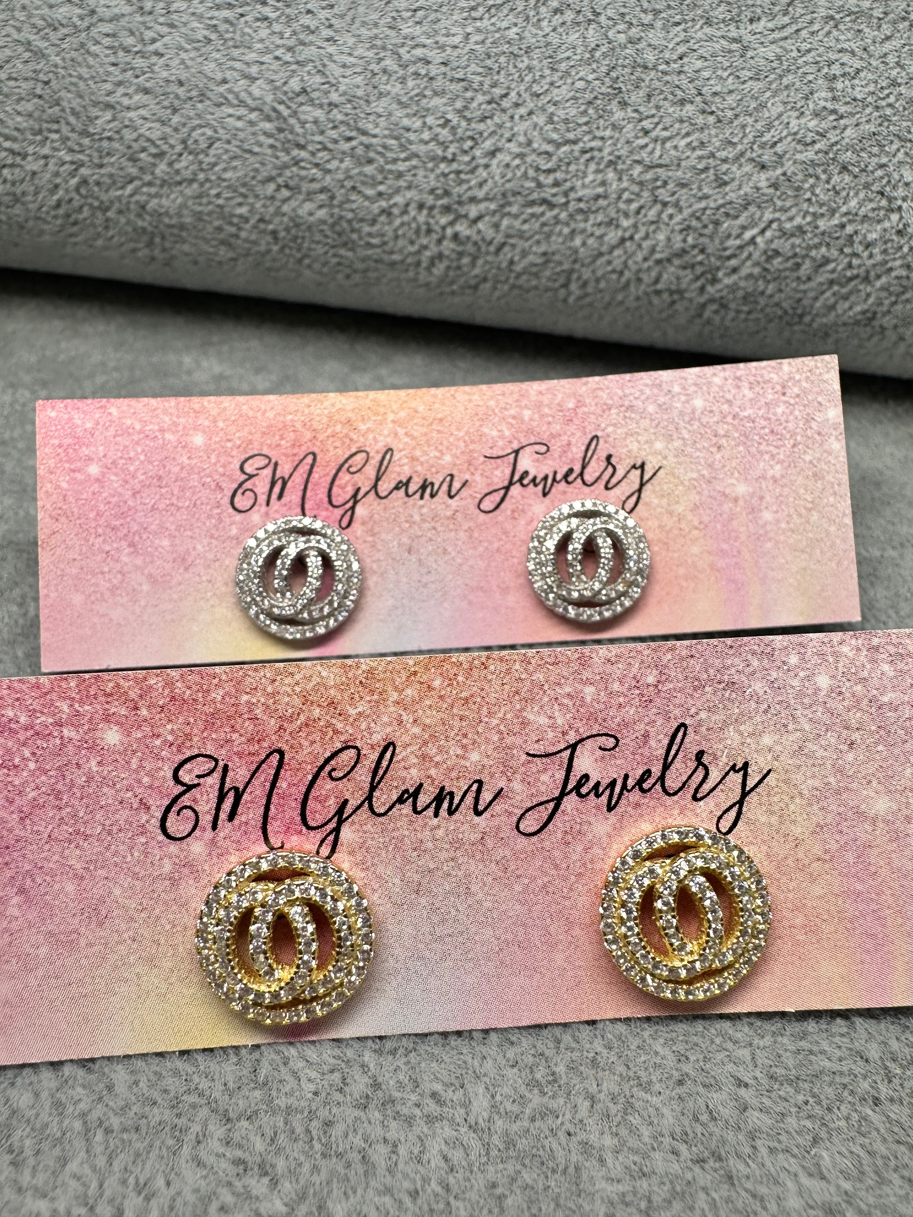 CC Crystal Earrings