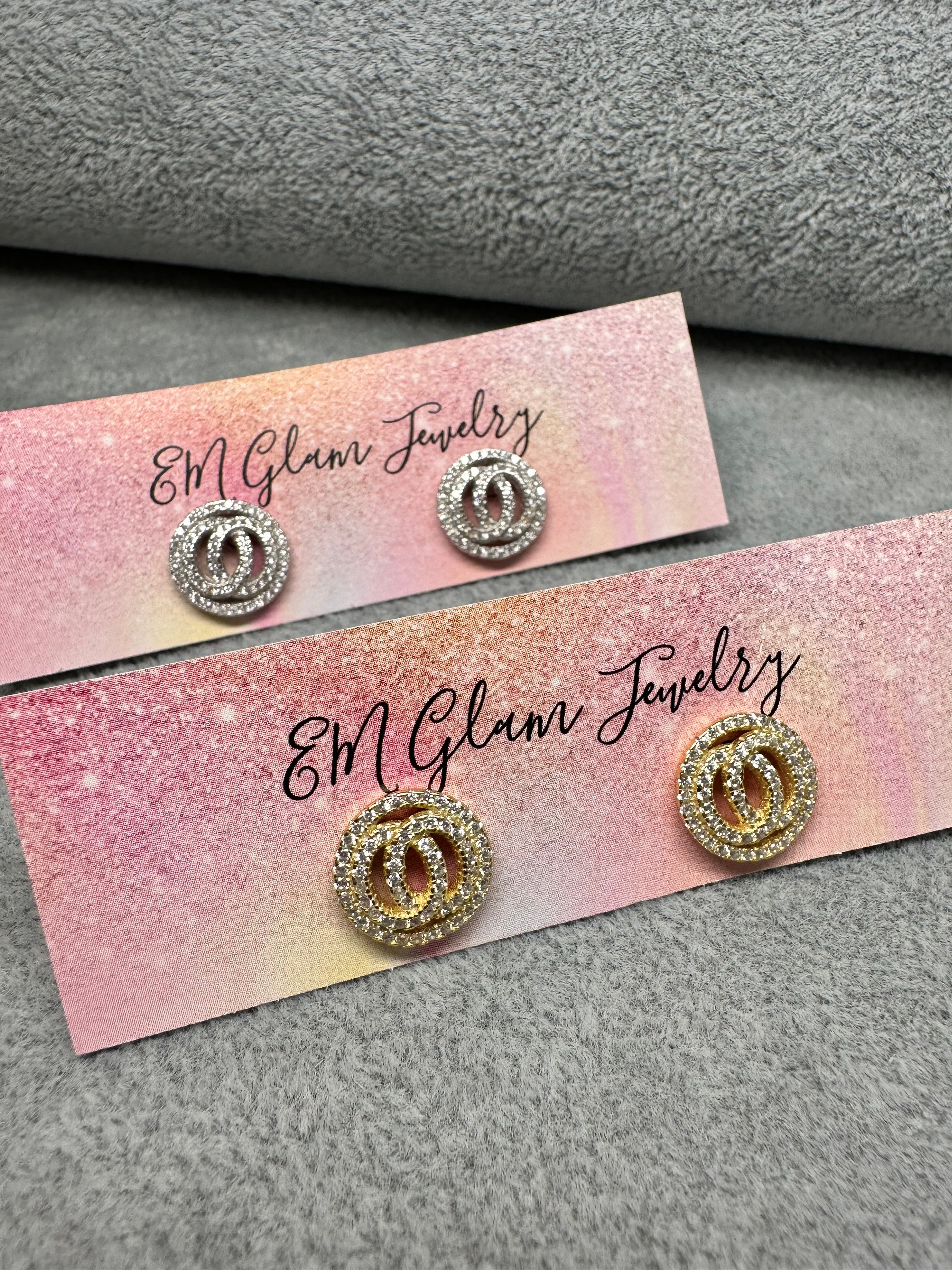 CC Crystal Earrings