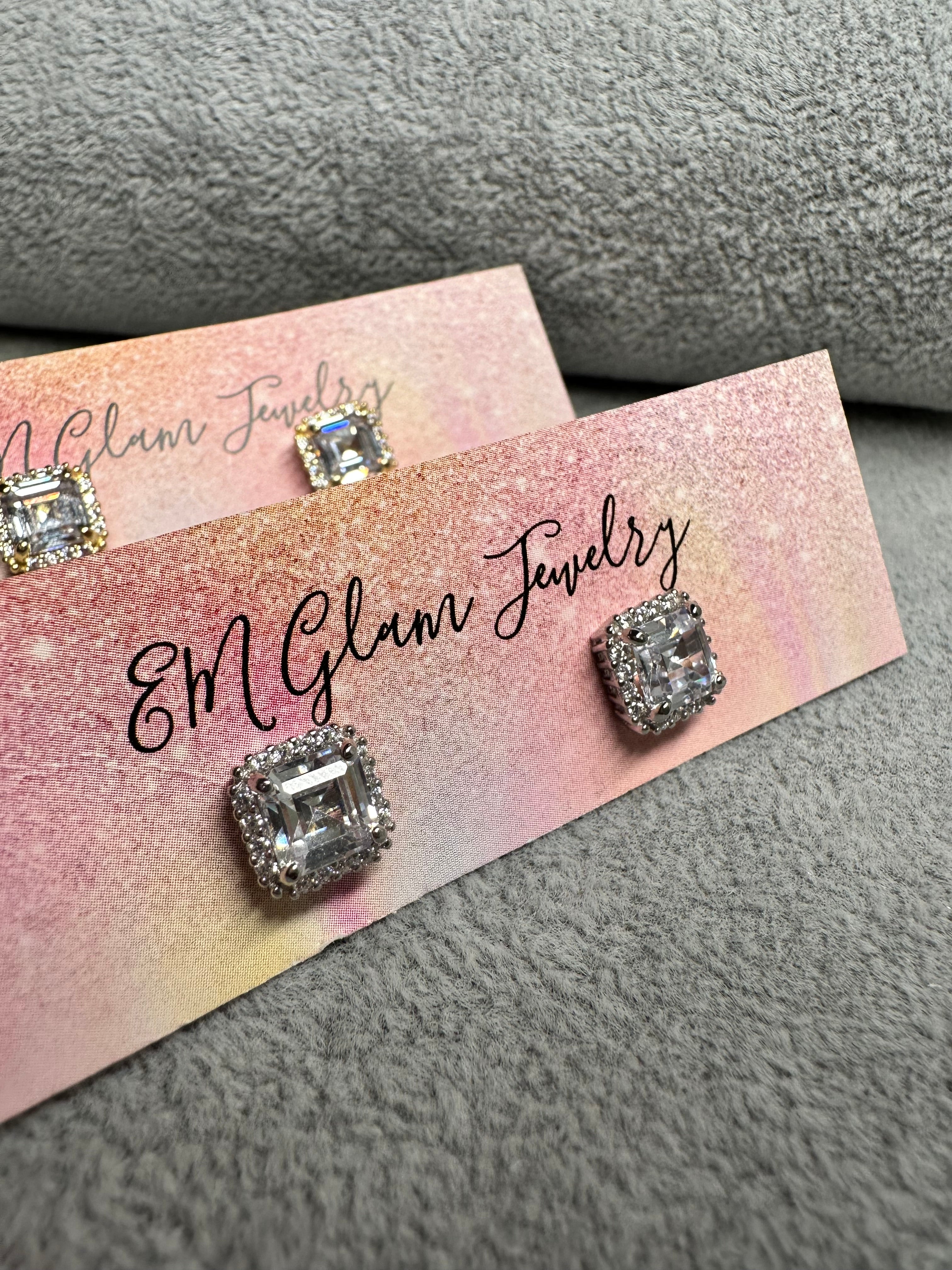 Elegant Piece OF Bling Earrings