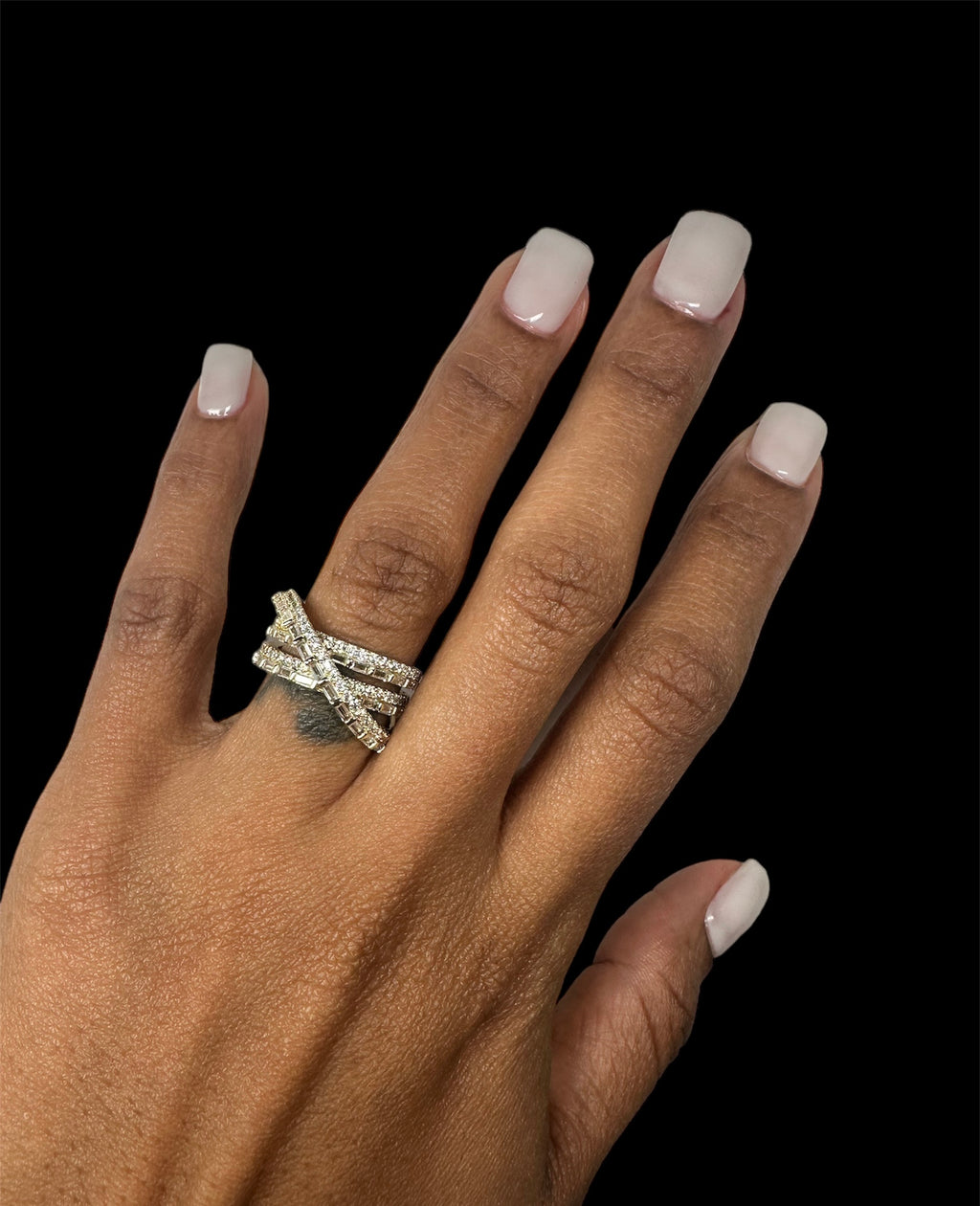 Lines Of Baguette Ring