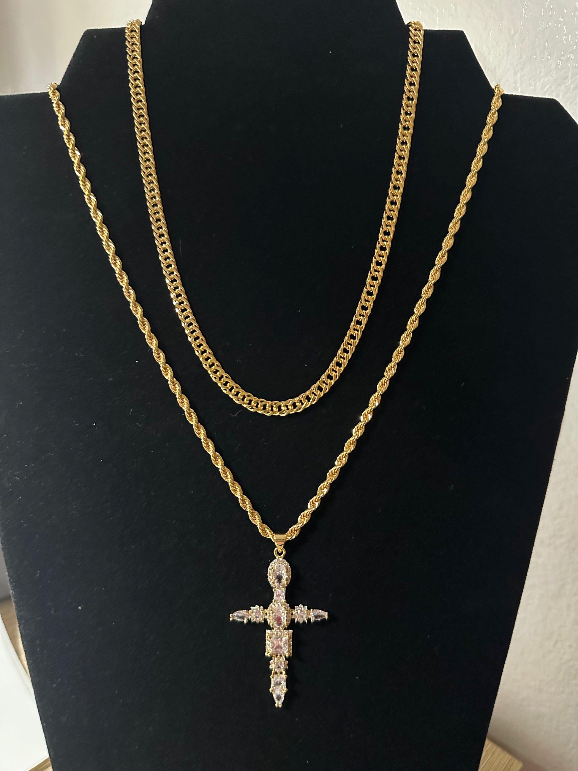 Cross Rope Set Chain