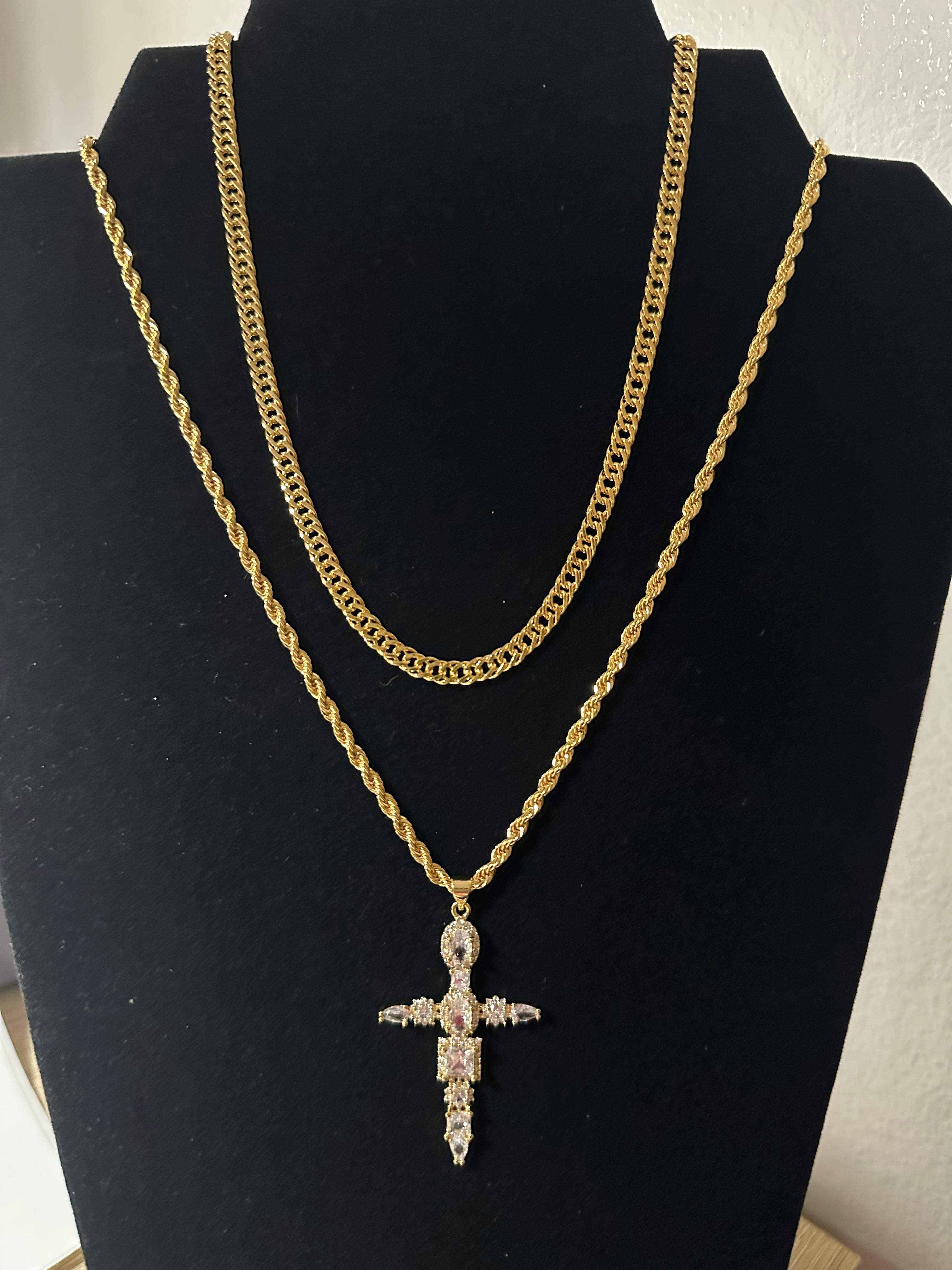 Cross Rope Set Chain