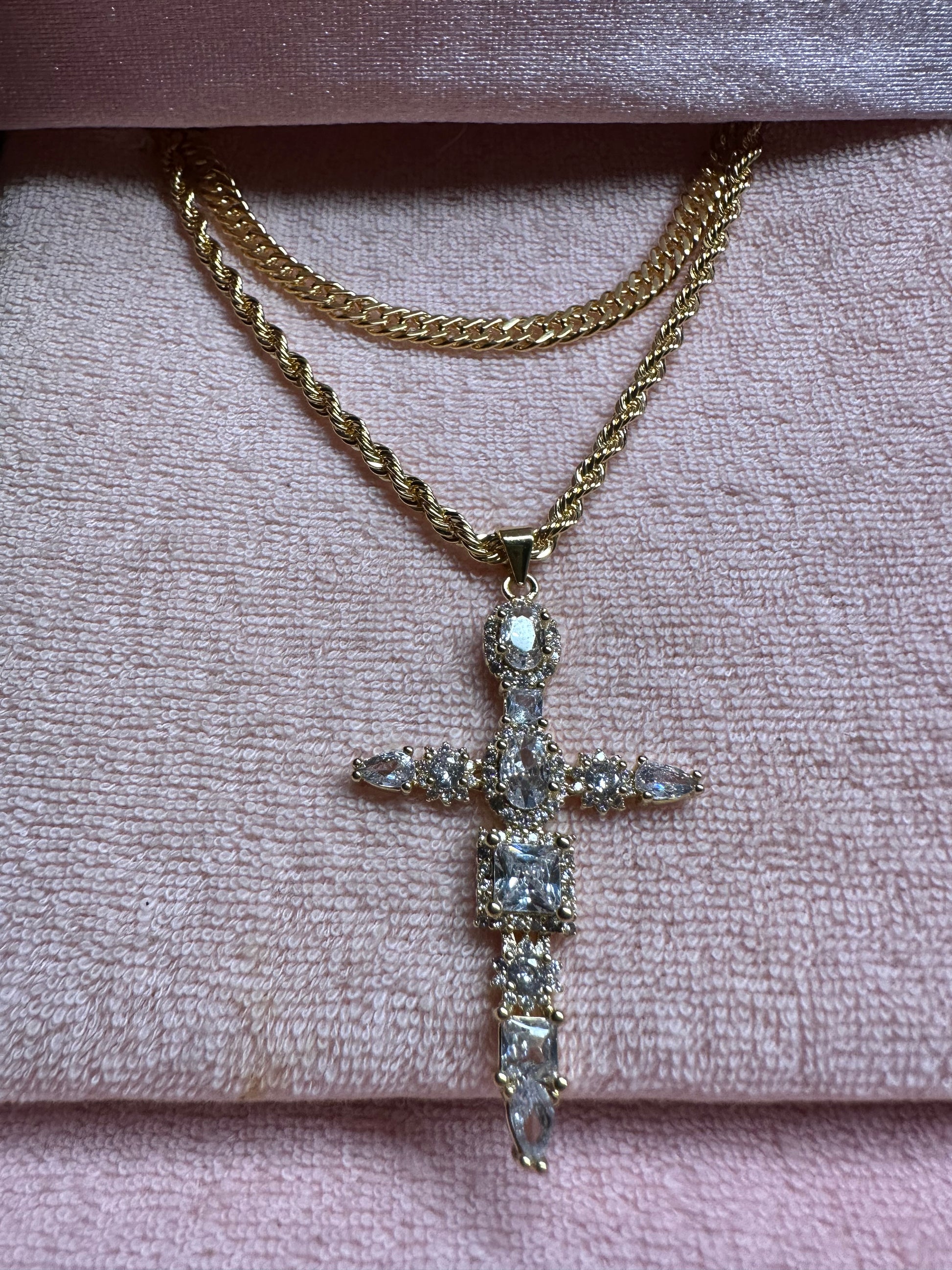 Cross Rope Set Chain