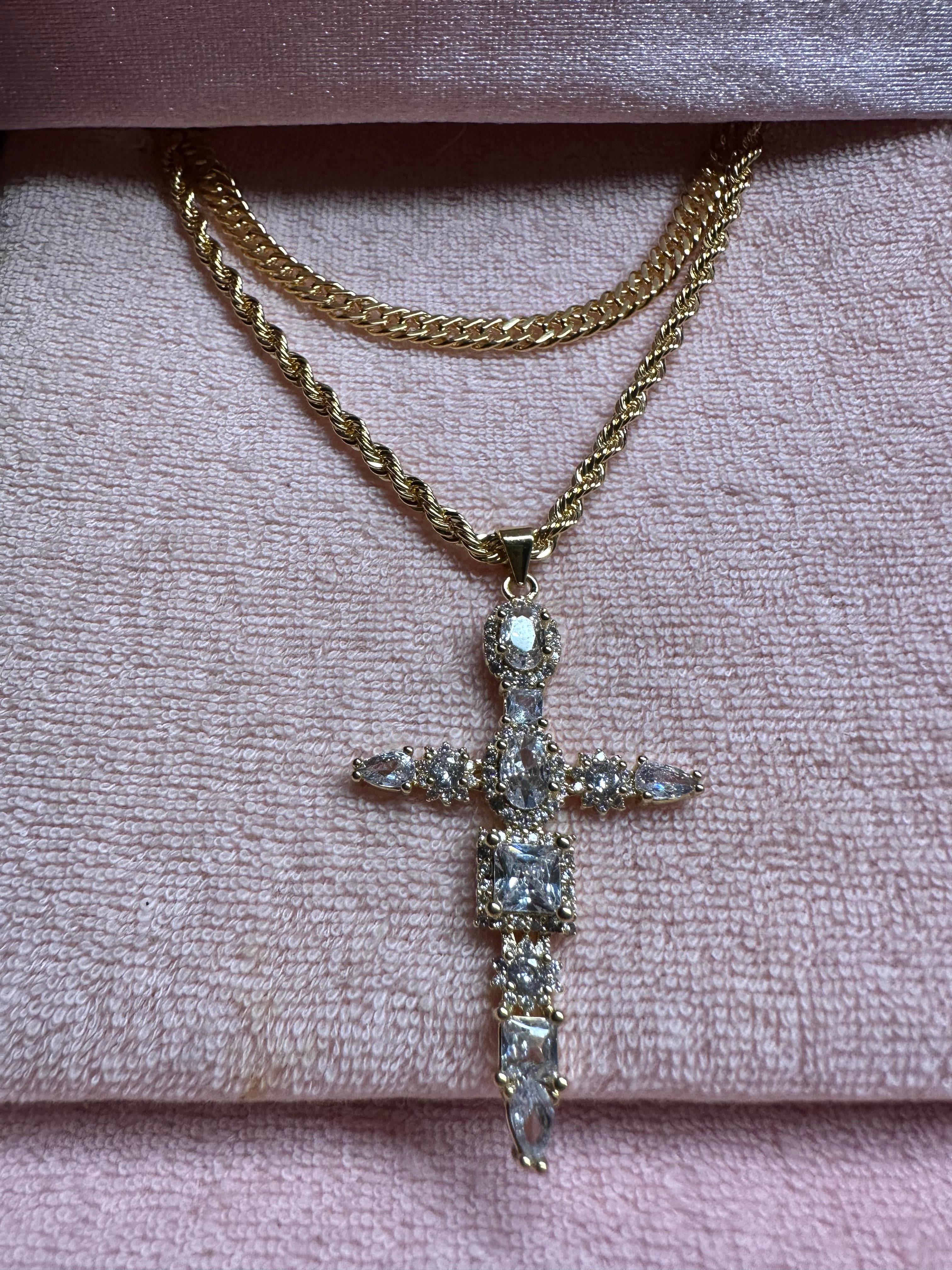 Cross Rope Set Chain