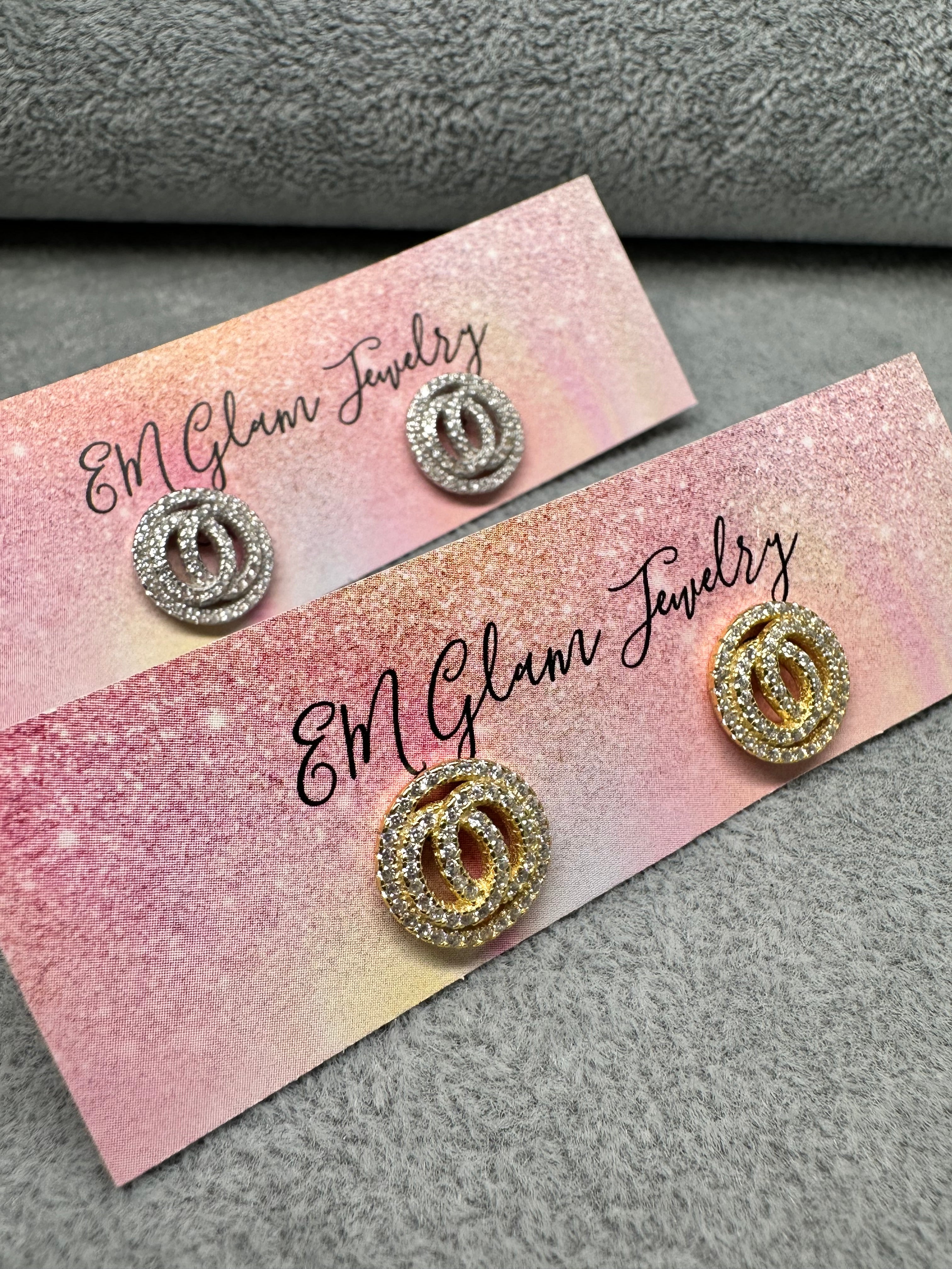 CC Crystal Earrings