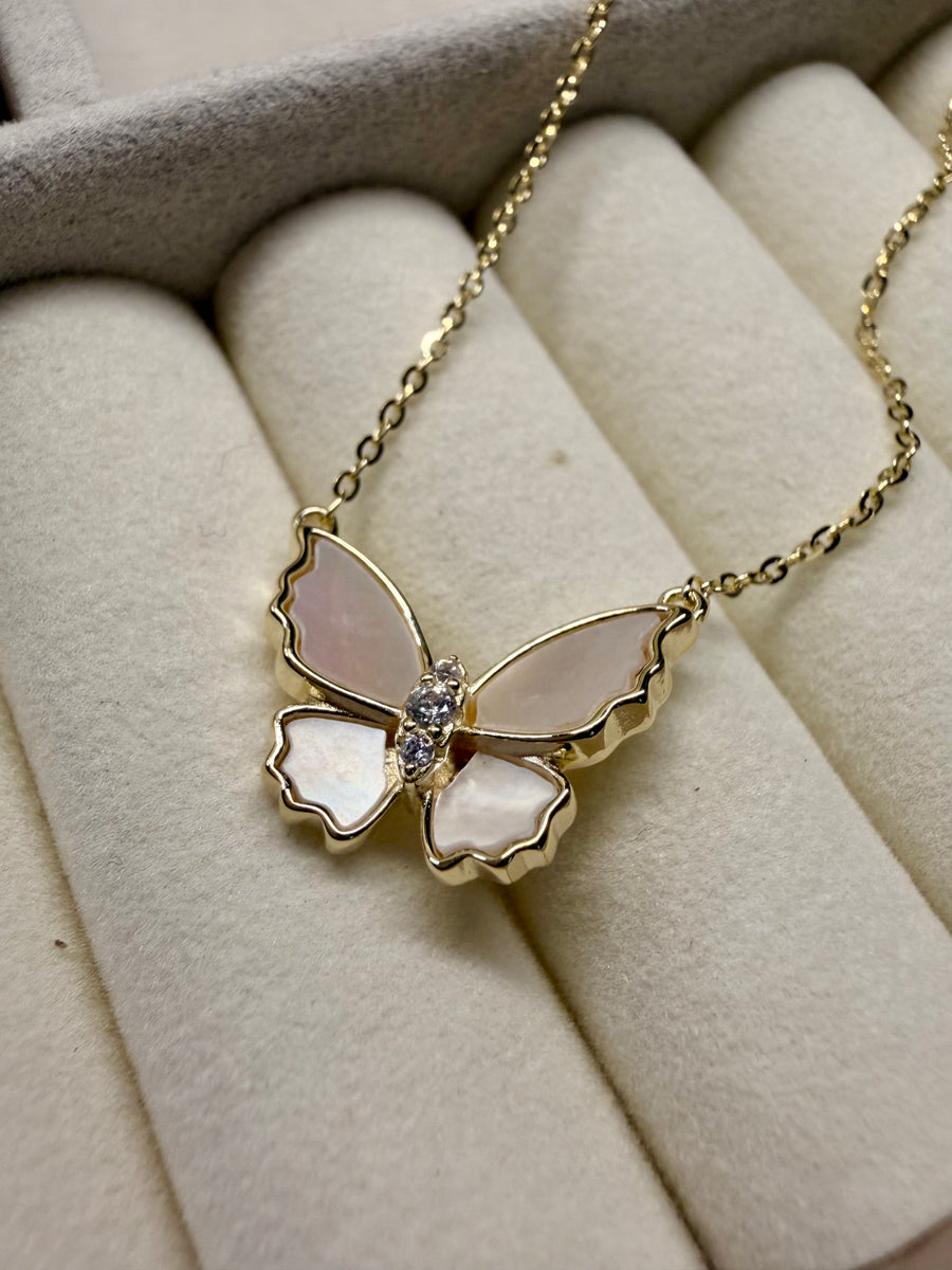 Lumière Butterfly Necklace