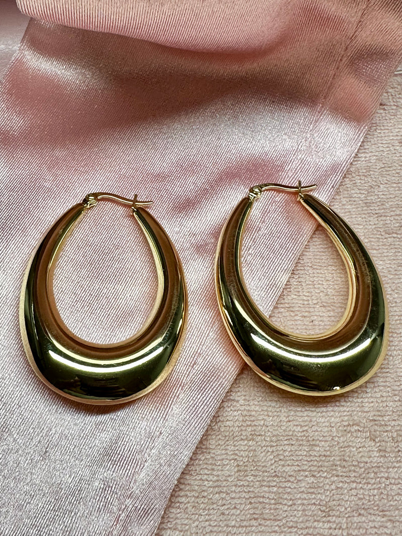 Oval Hoops