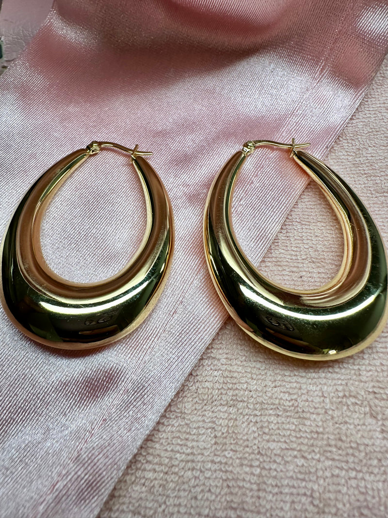 Oval Hoops