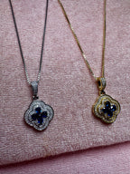 Sapphire Bloom Pendant