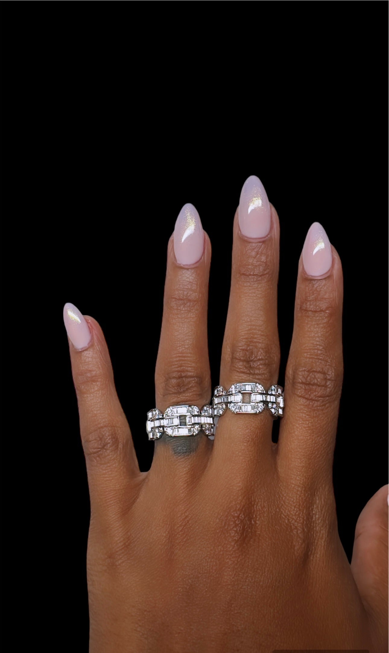 King Baguette Ring