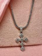 Baguette Cross Ice Chain
