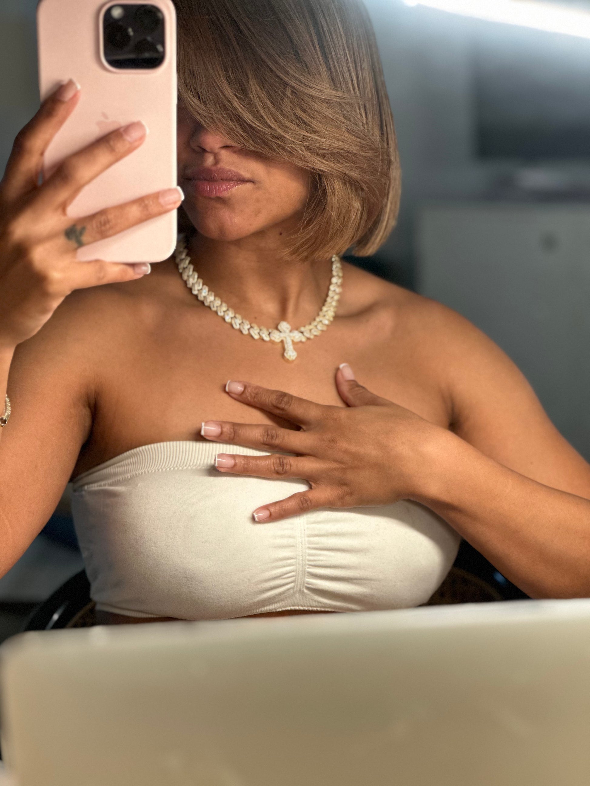 Trendy Cross Cuban Link