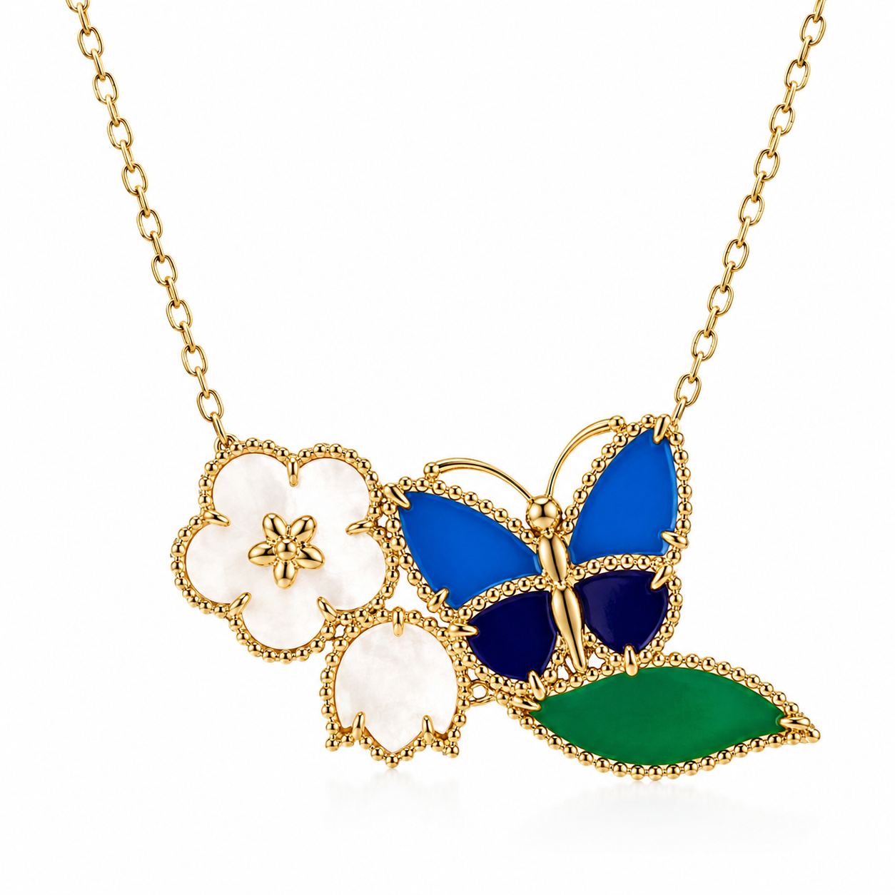 Butterfly Garden Necklace