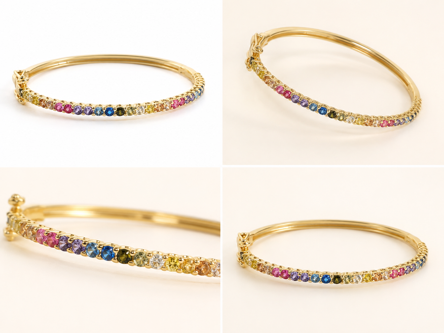 Yoryi Rainbow Bangle