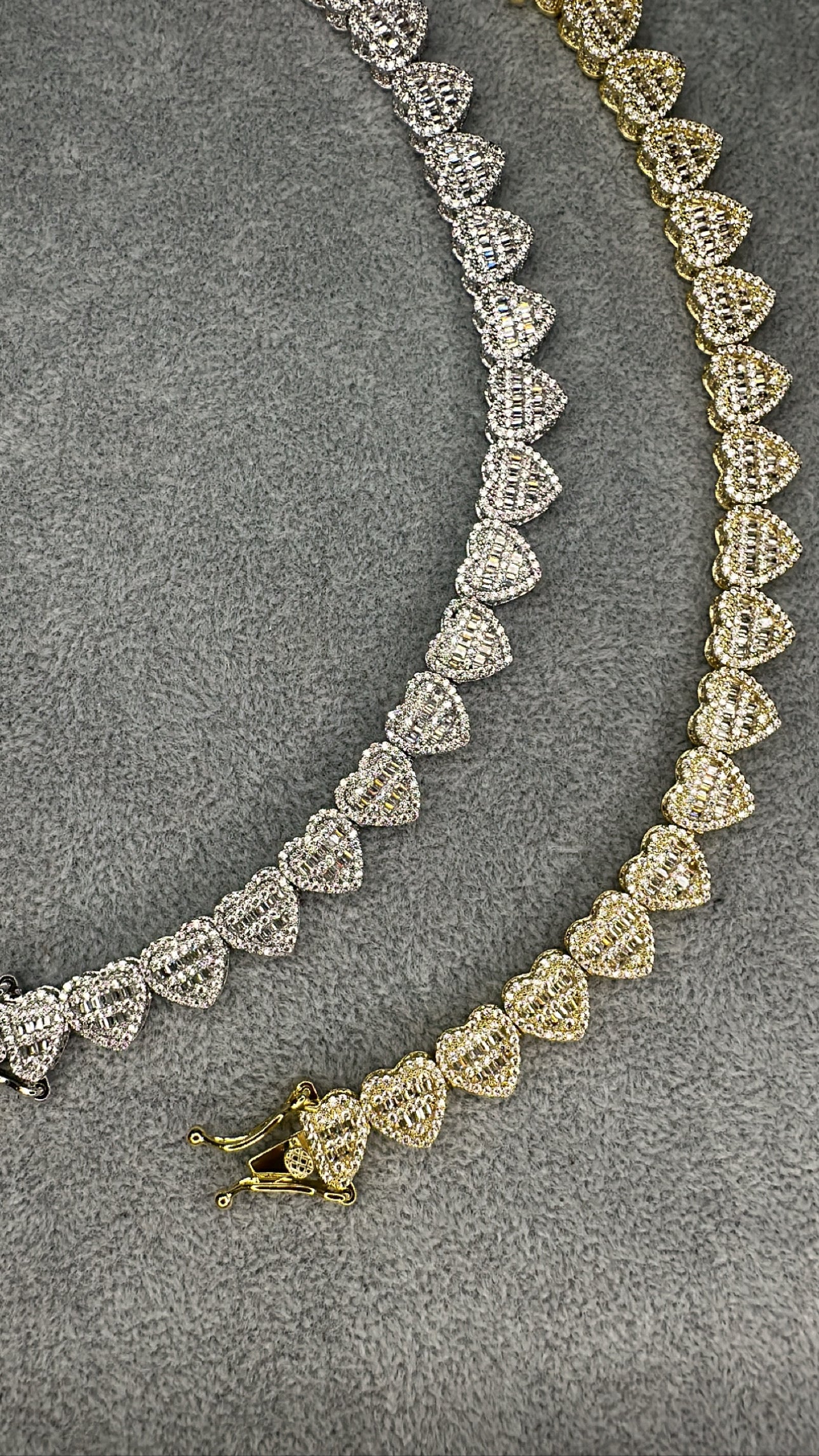 Heart Baguette Bracelet