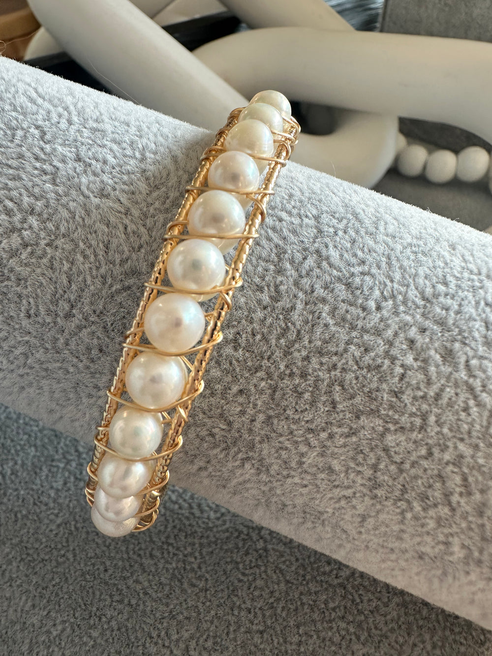 Beachy Pearls Bracelet