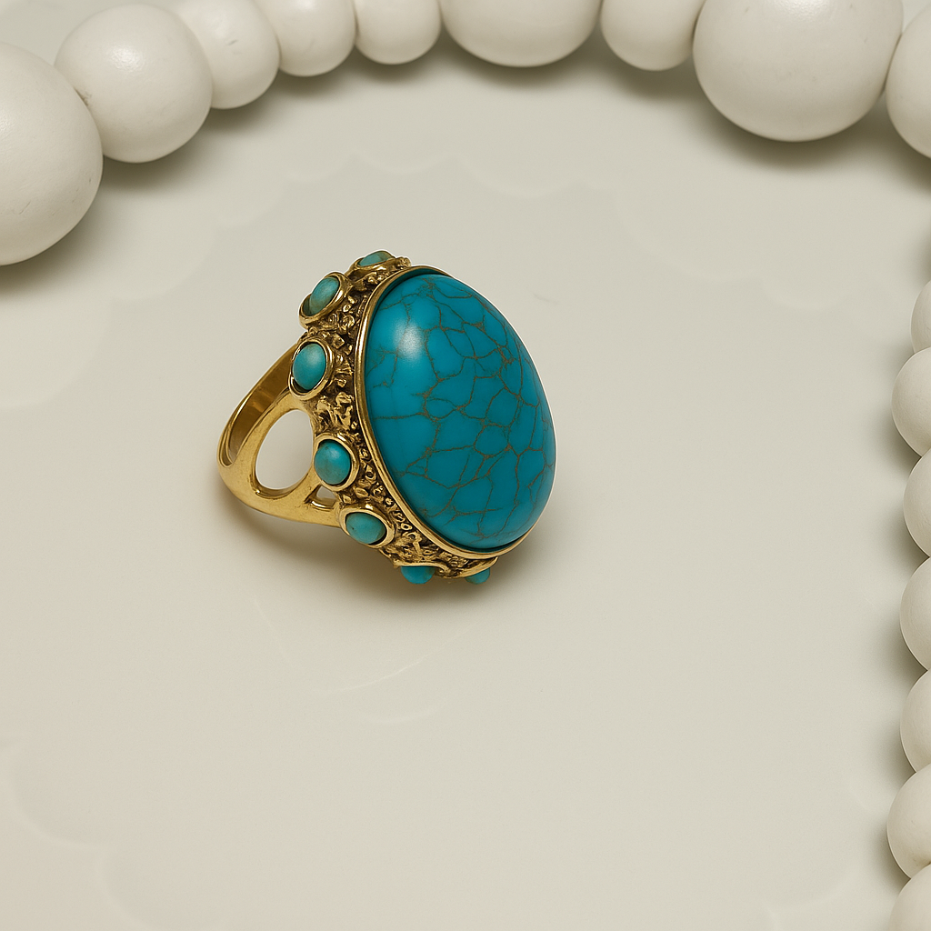 Turquoise Empress Ring