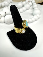 Ocean Stone Duo Ring
