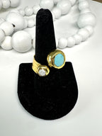 Ocean Stone Duo Ring