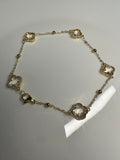 Clover Luxe Anklet