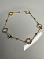 Clover Luxe Anklet