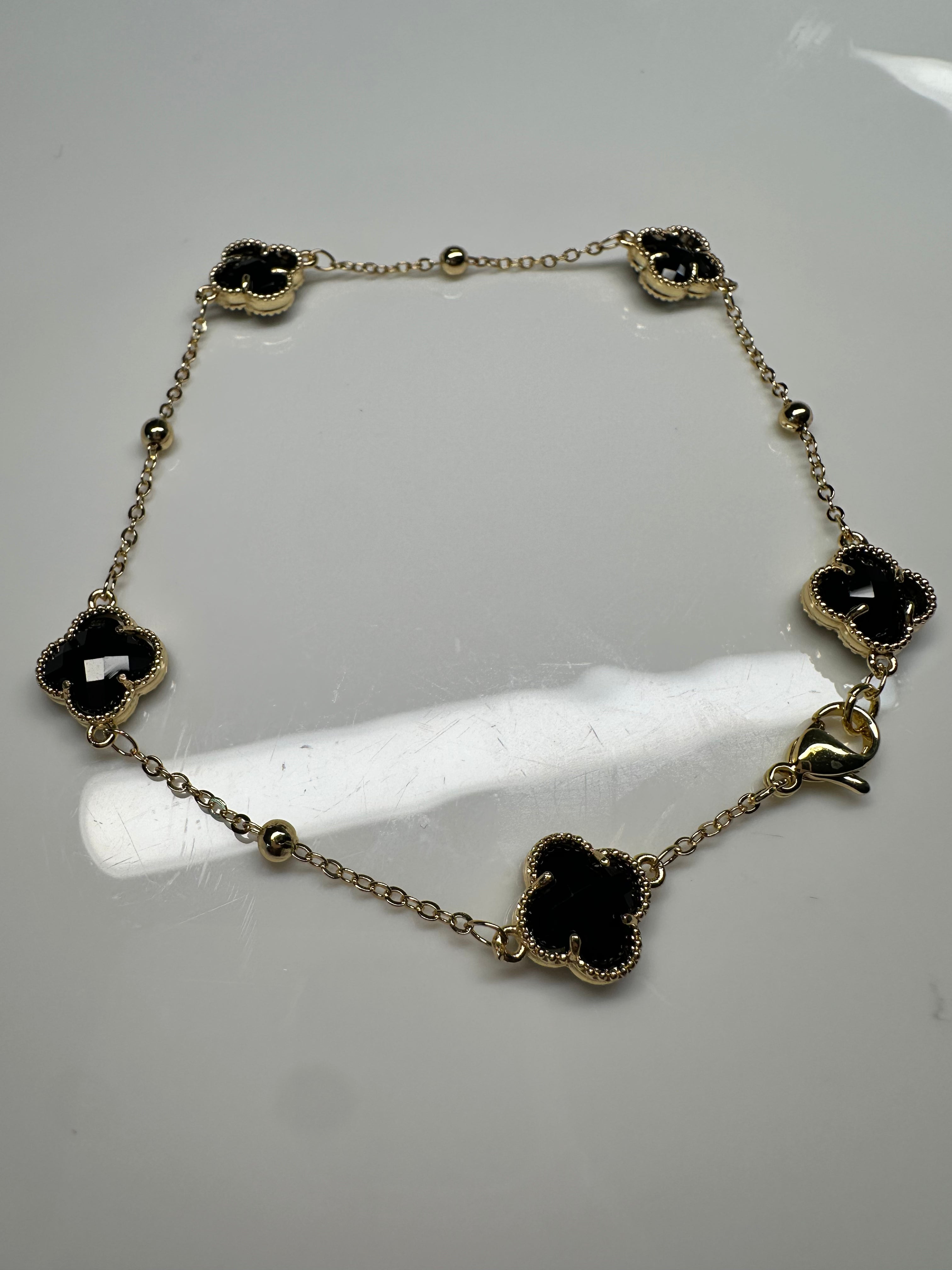 Clover Luxe Anklet