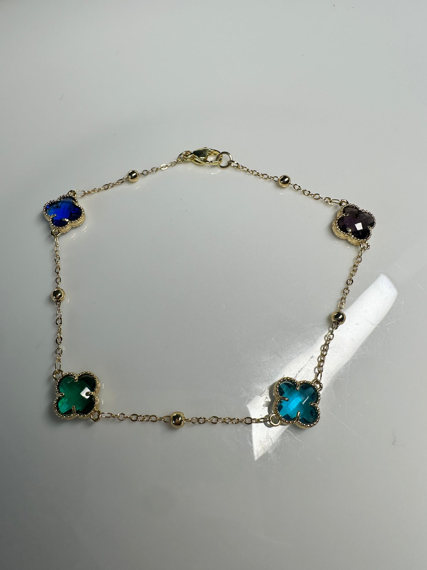 Clover Luxe Anklet