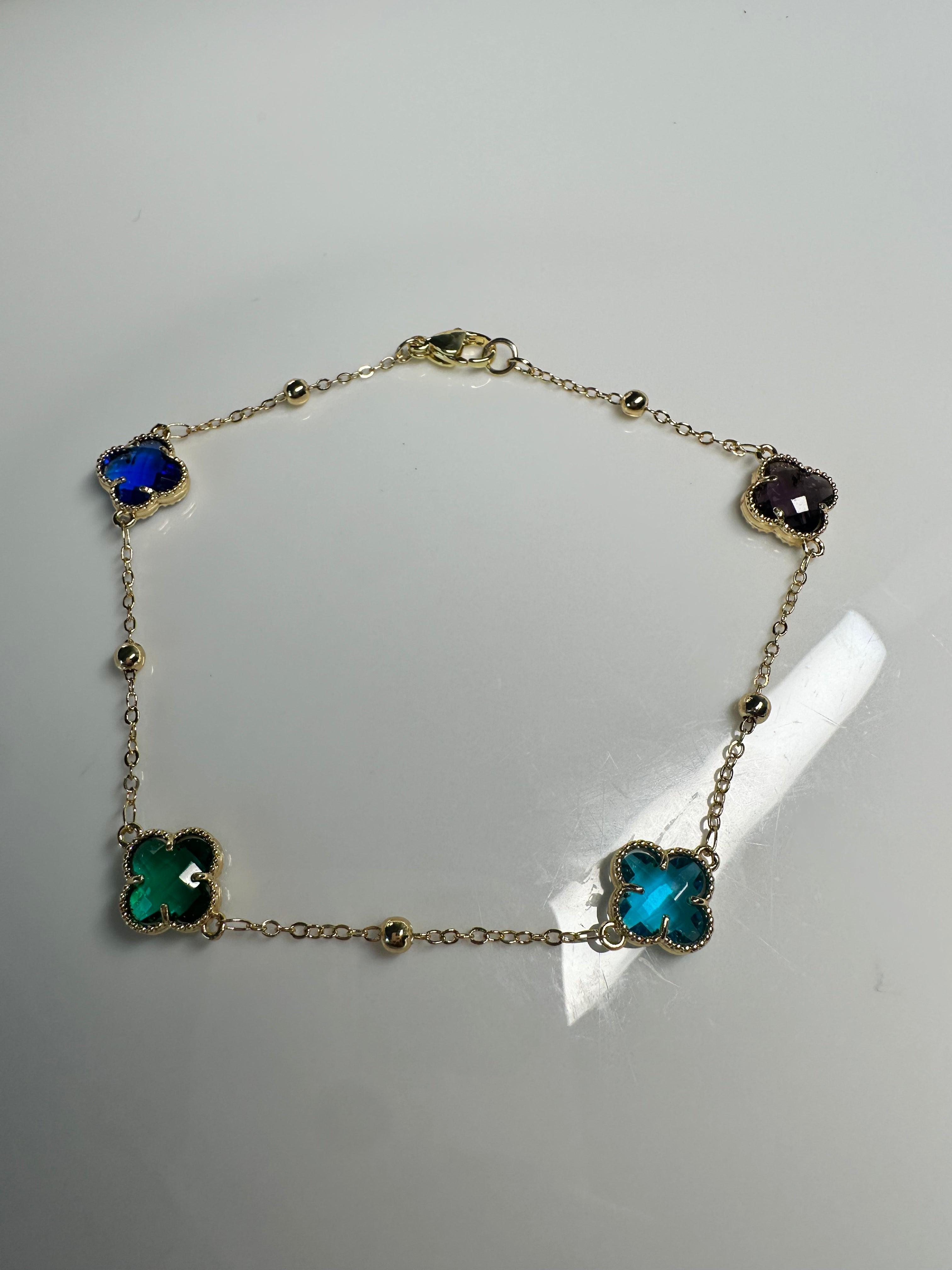 Clover Luxe Anklet