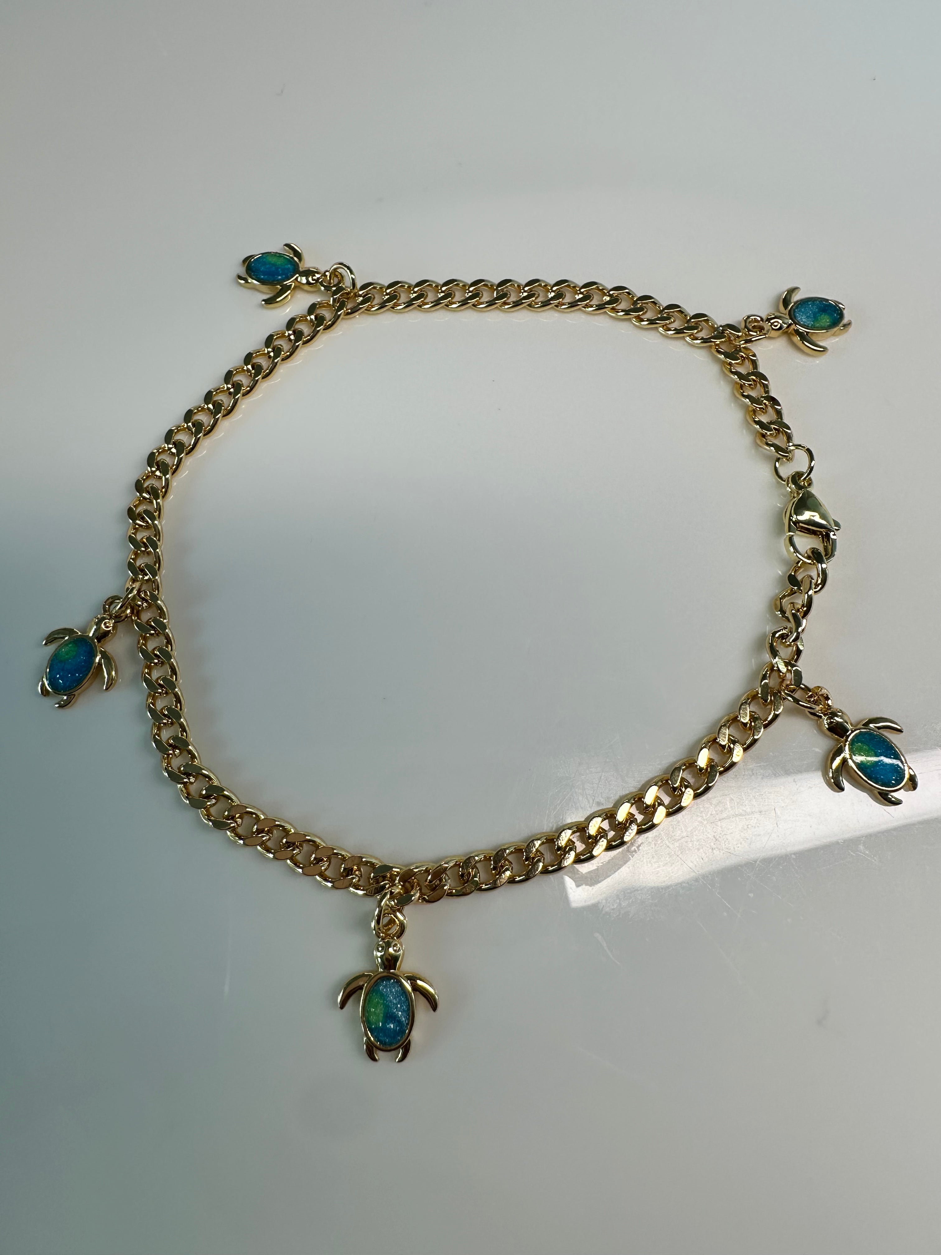 Ocean Tides Anklet