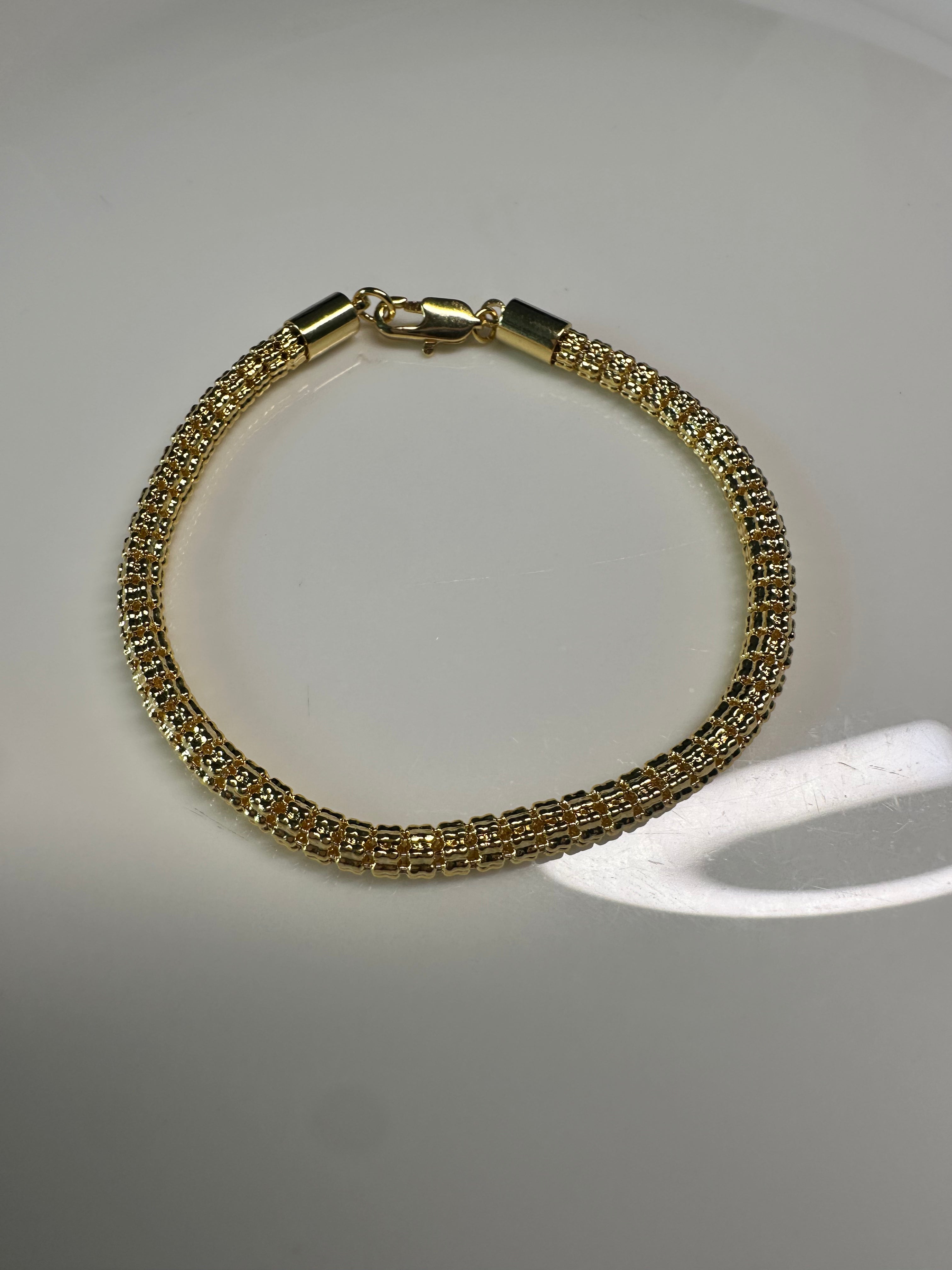 Gilded Ice Bracelet