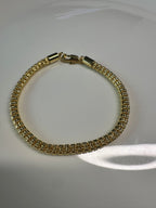 Gilded Ice Bracelet