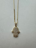 Golden Guardian Hamsa