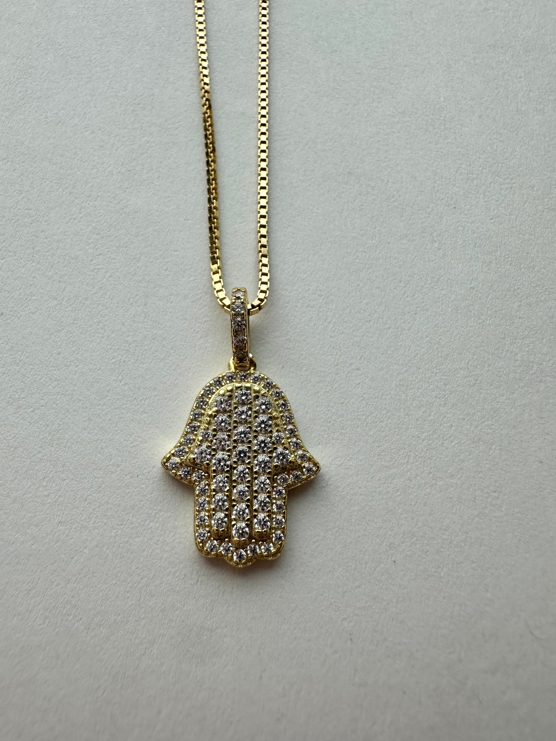 Golden Guardian Hamsa