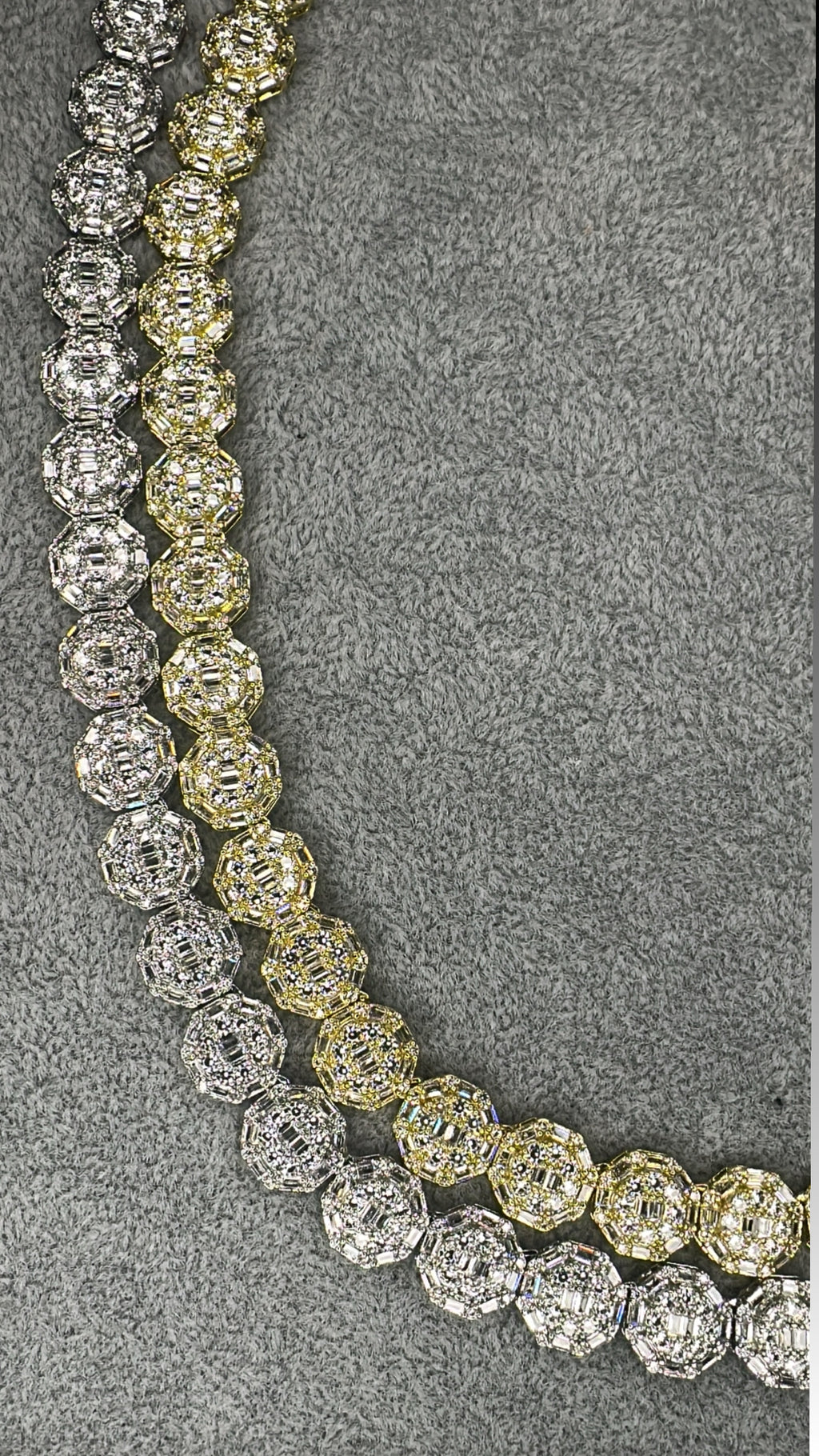 Rose Baguette Necklace
