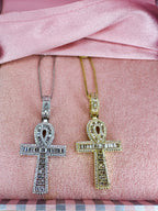 Baguette Ankh Chain