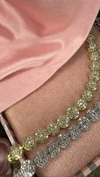 Rose Baguette Bracelet