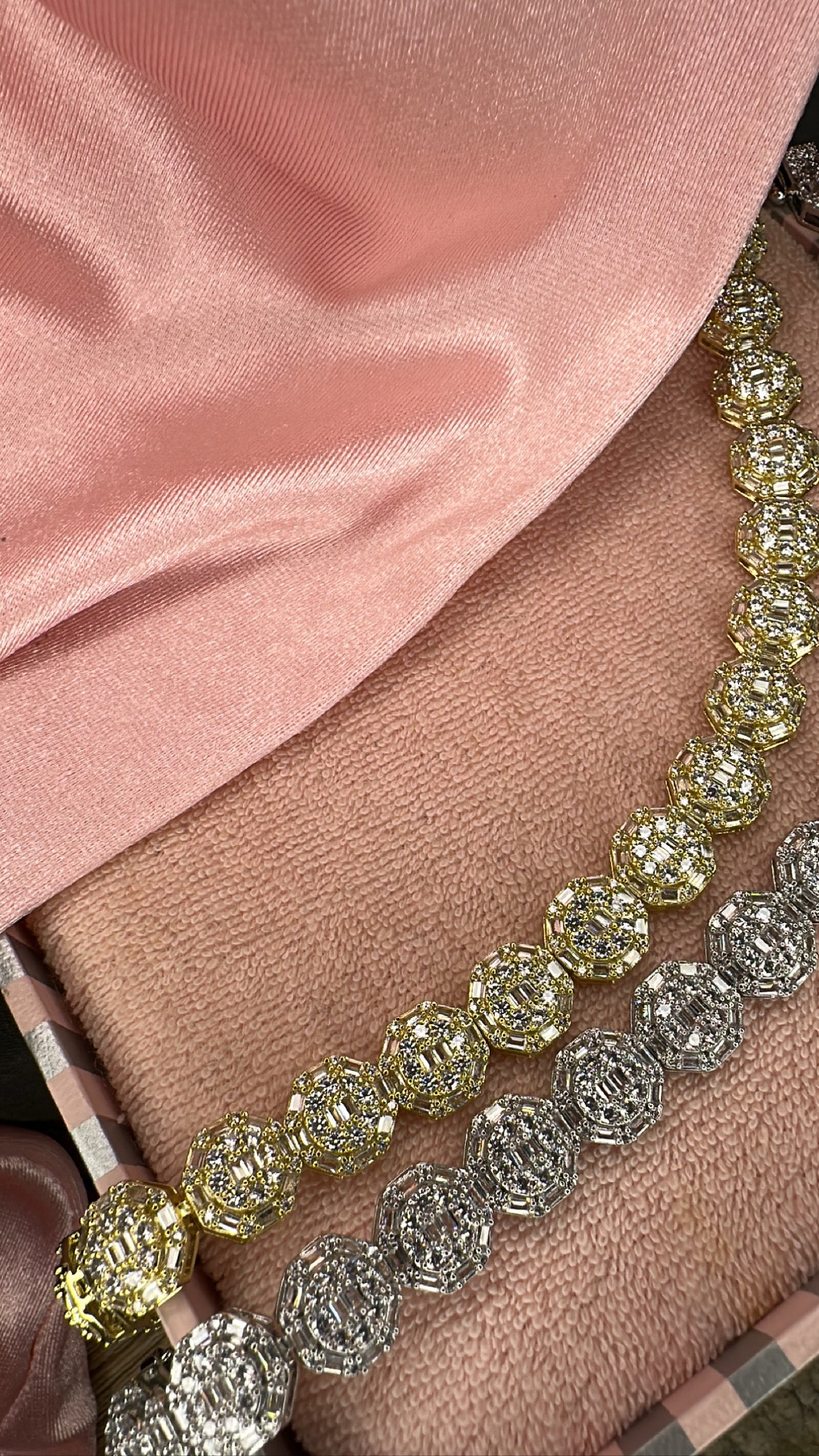 Rose Baguette Bracelet
