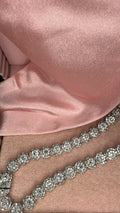 Rose Baguette Necklace