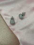 La Santa Earrings in Silver