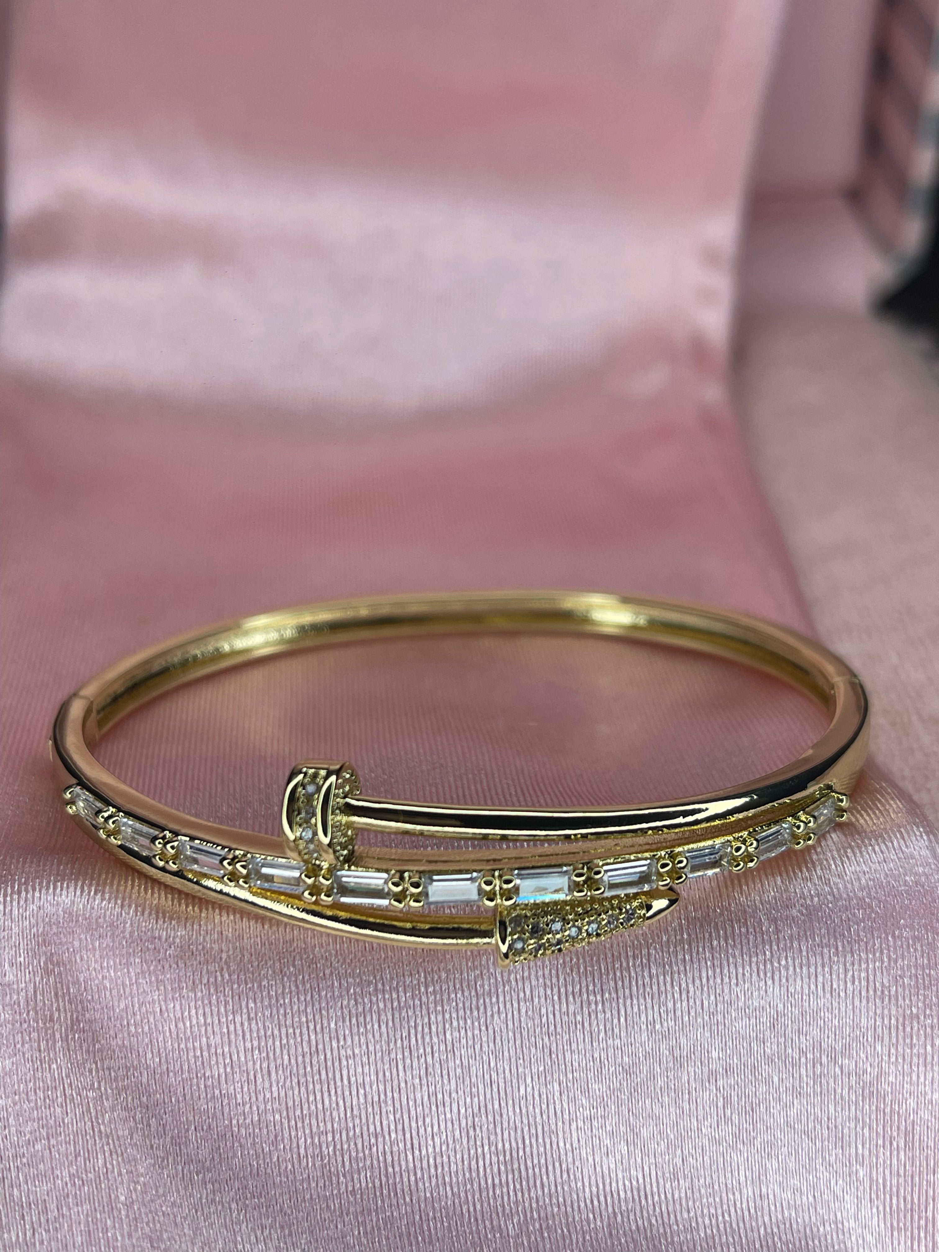 Baguette Nail Bracelet