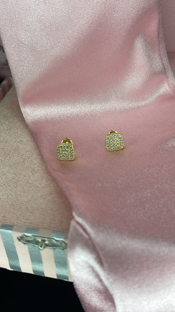 La Santa Earrings in Gold