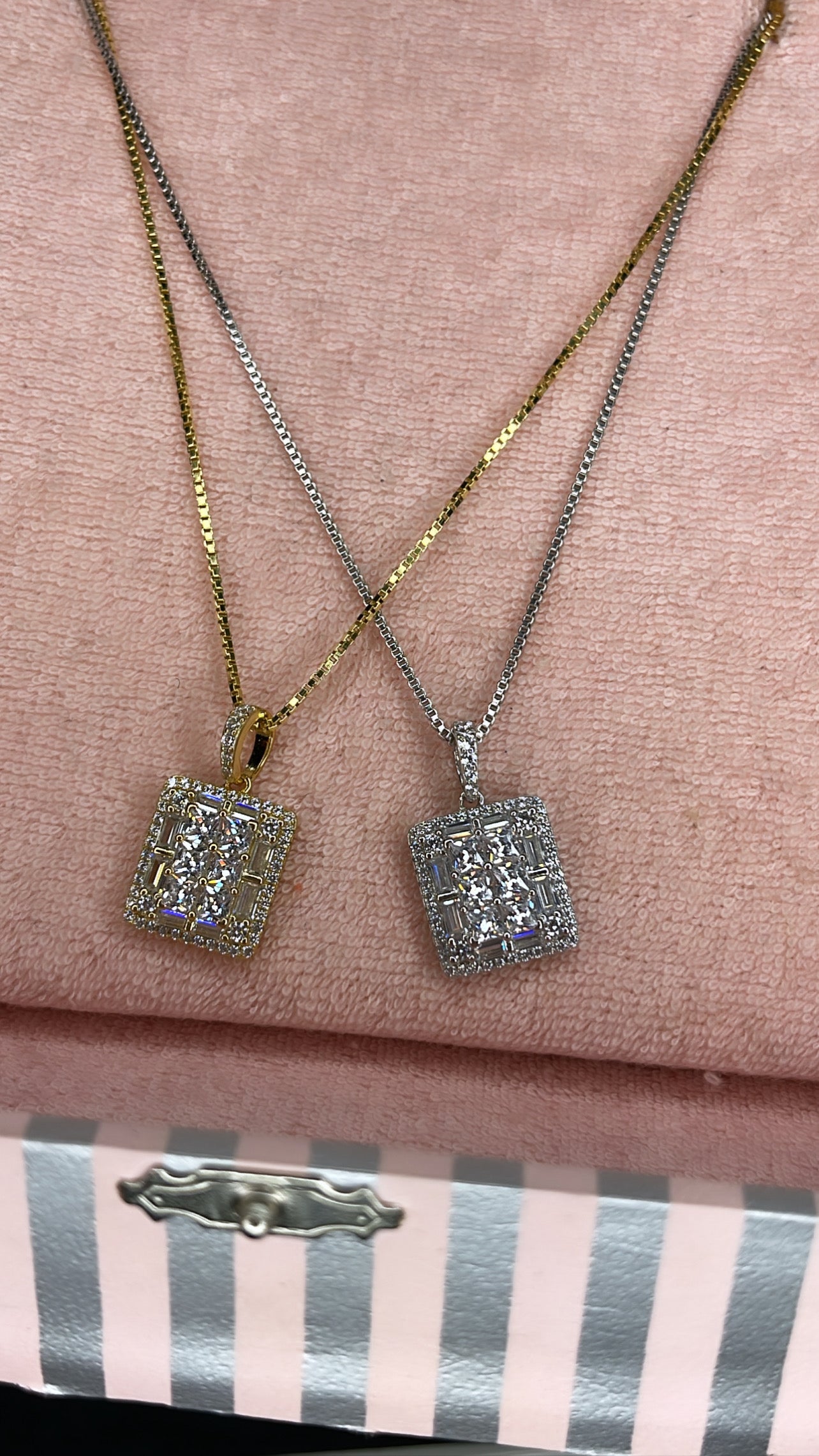 Wishes Square necklace