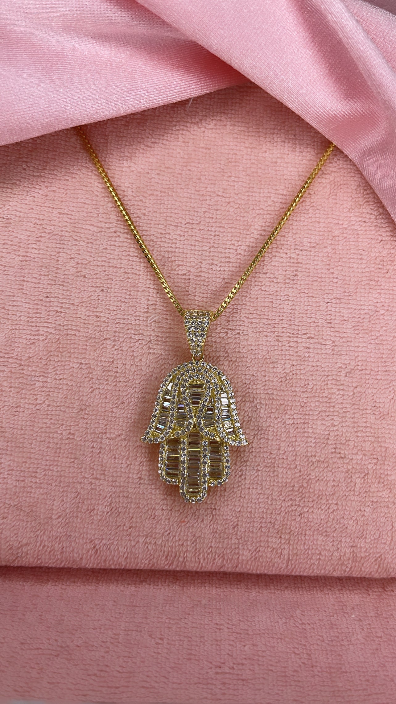 The Lucky Hamsa in Gold