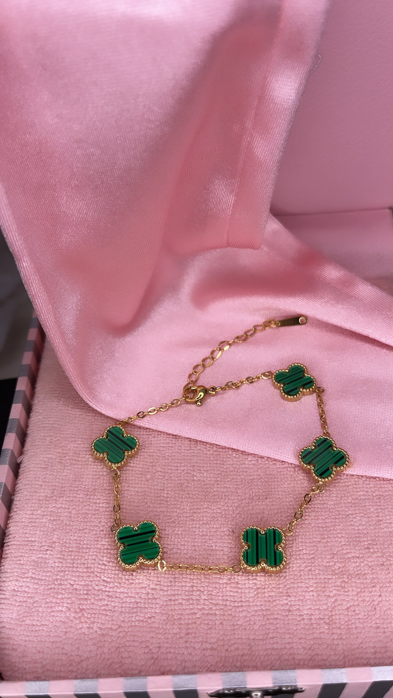 Green Clover Bracelet